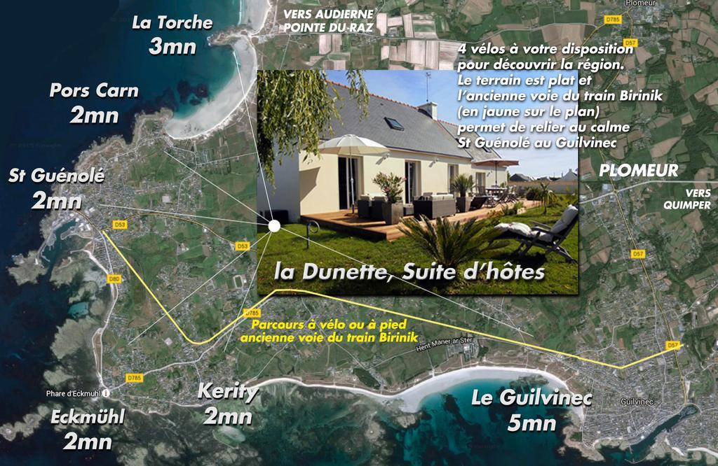 La Dunette Penmarcʼh Exteriör bild